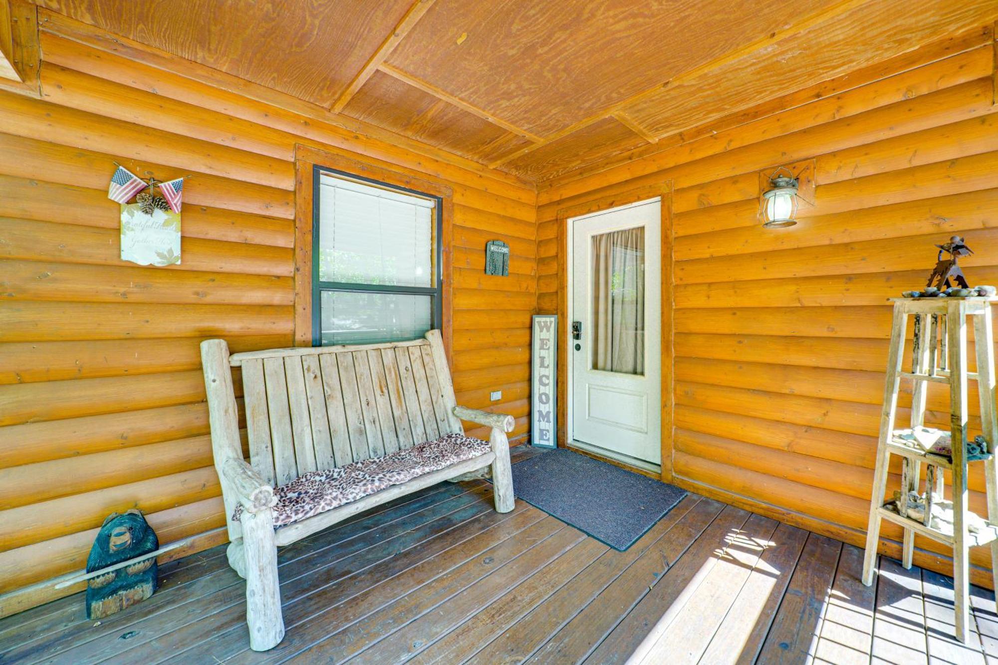 Broken Bow Rental Cabin With Hot Tub And Bar מראה חיצוני תמונה